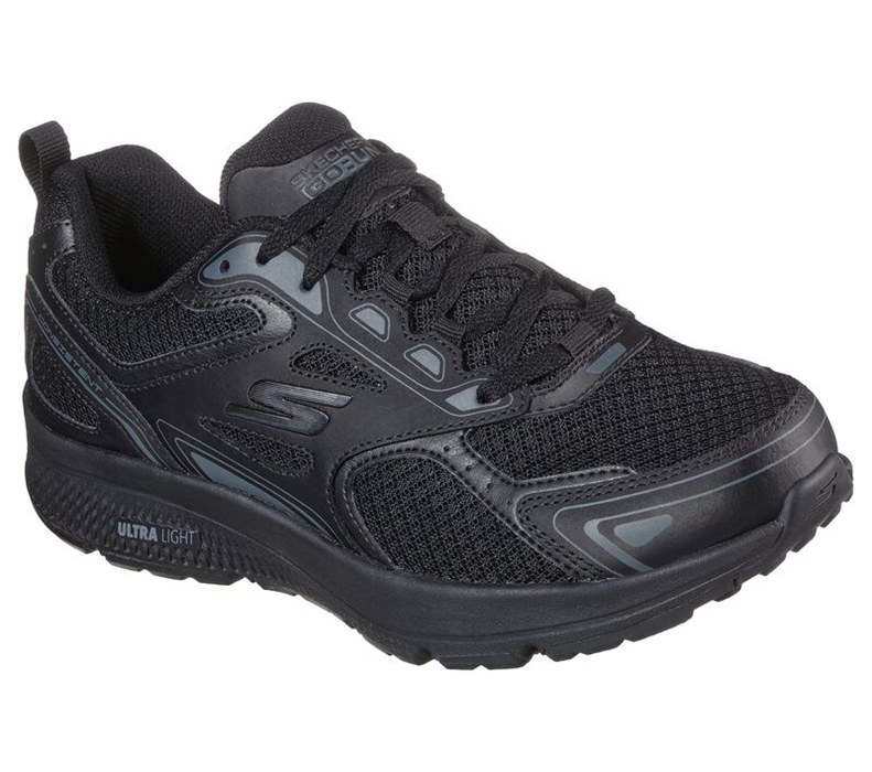 Skechers Dam Svarta Sneakers - Gorun Consistent - Sverige (AIZLC-7014)